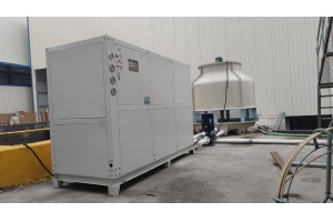 搅拌站冷水机安装工程案例